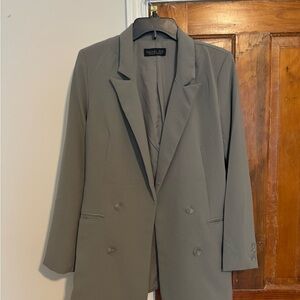 Rachel Zoe Double-Breasted Blazer